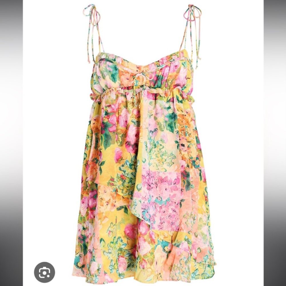 For Love & Lemons Madison Mini Dress size XS - Picture 2 of 6